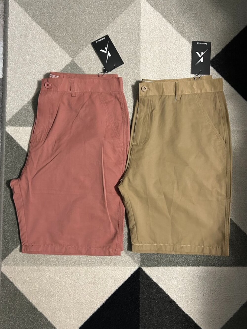 NWT BUNDLE OF 2 Bakano Men's High Performance Golf Shorts Size 34 (Actual 35) - Picture 1 of 15